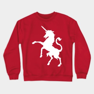 Awesome White Unicorn Tee Shirt Crewneck Sweatshirt